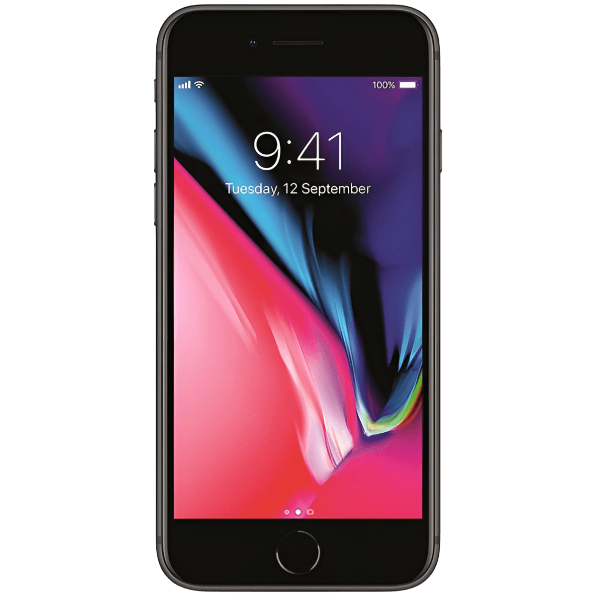 iPhone 8 ブラック 128GB Apple iPhone 8 - Unlocked Smartphone (Certified Pre-Owned