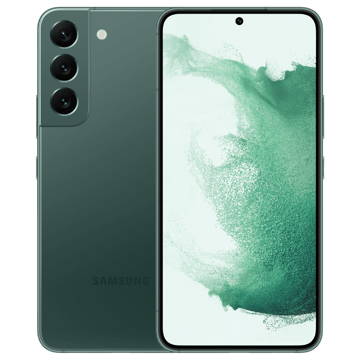 Samsung Galaxy S22 - Unlocked - Fair-Green (#05e684)-256GB 1