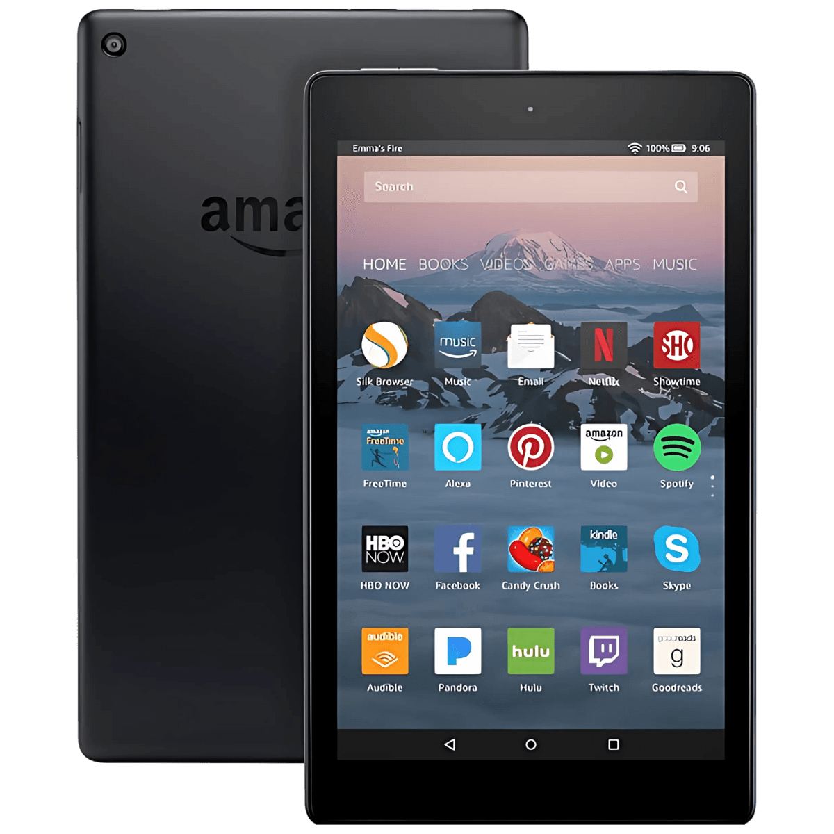 Amazon Tablet Fire HD 8 Plus   - Brand New-Gray (#808080)-64GB 1