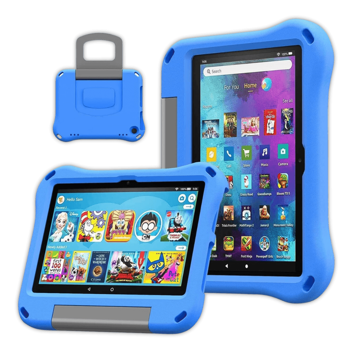 Amazon Fire HD 10 2023 Kids Tablet 10.1in 32GB - Brand New-Blue (#1d4970)-32GB 2