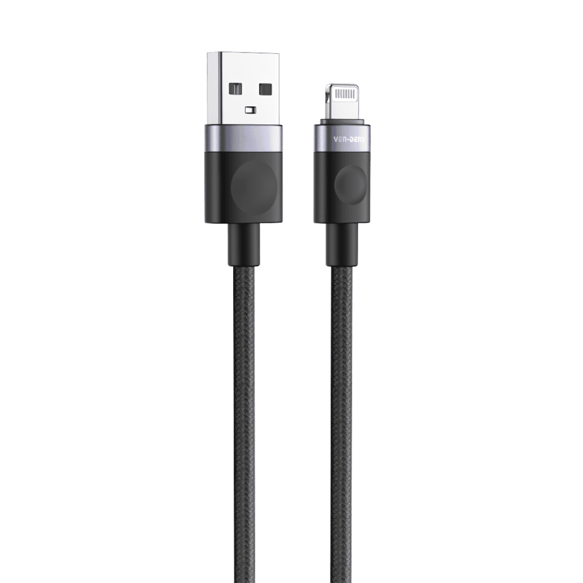 2.4A 5V USB A to Lightning Cable | Heat-Resistant & Fast Charging | VD-DCM02 - Image 1