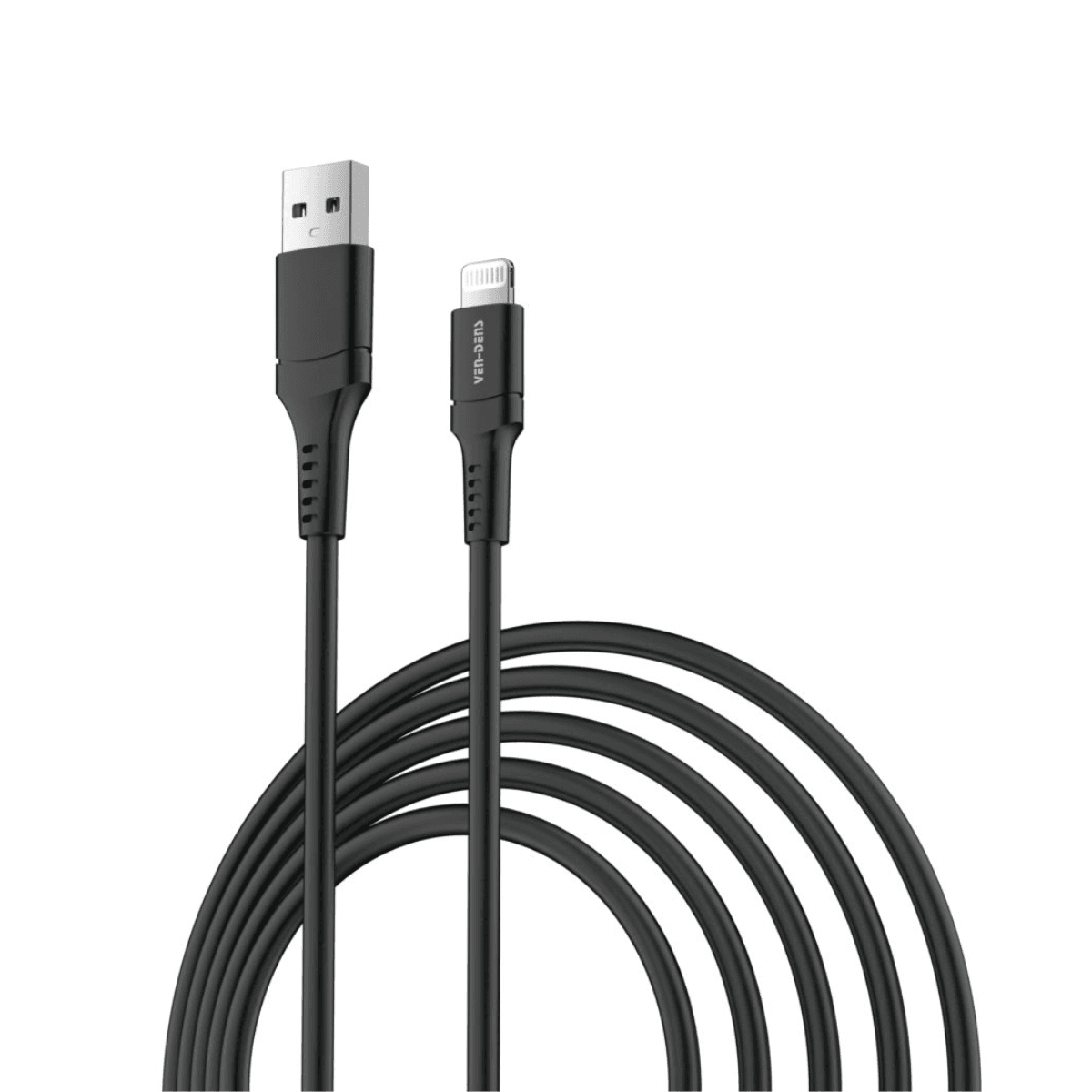 Data Sync & Fast Charging USB A to Lightning Cable | 9.5V Output & Heat-Resistant | VD-DCE02 - Image 1