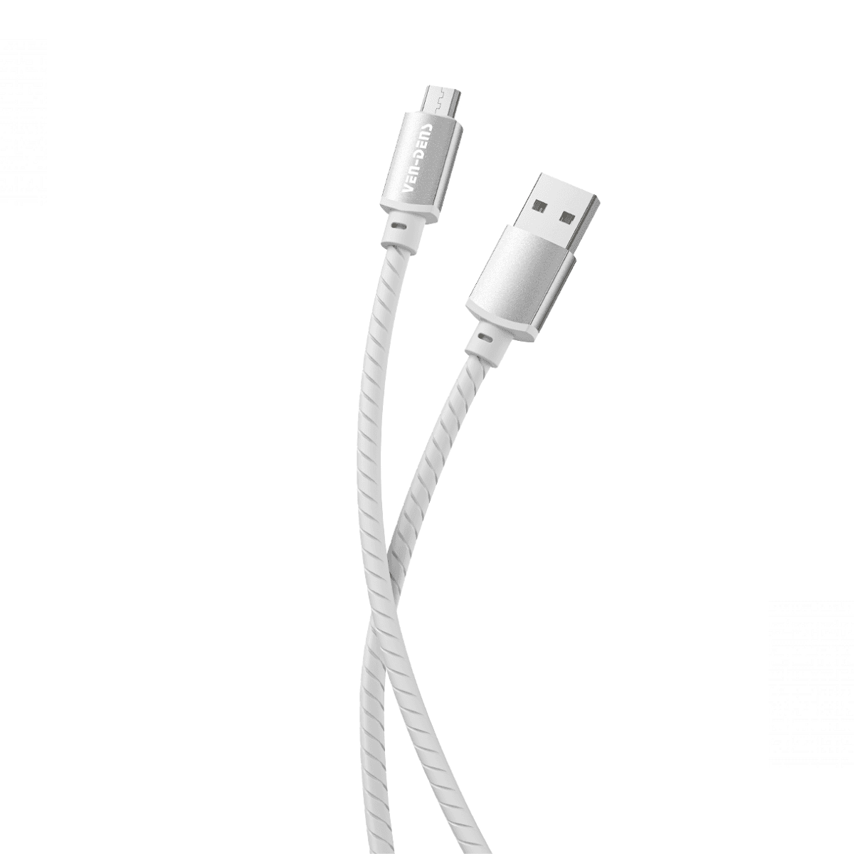 2.4A 5V Durable Silicone USB A to Micro USB Charging Cable | Anti-Knot, Safe & Reliable | VD-DCQ01 - Image 2
