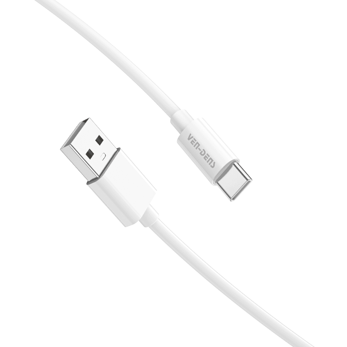 Silicone USB A to Type-C Cable – Durable, Heat-Resistant, and Reliable | VD-DCP03 - Image 1