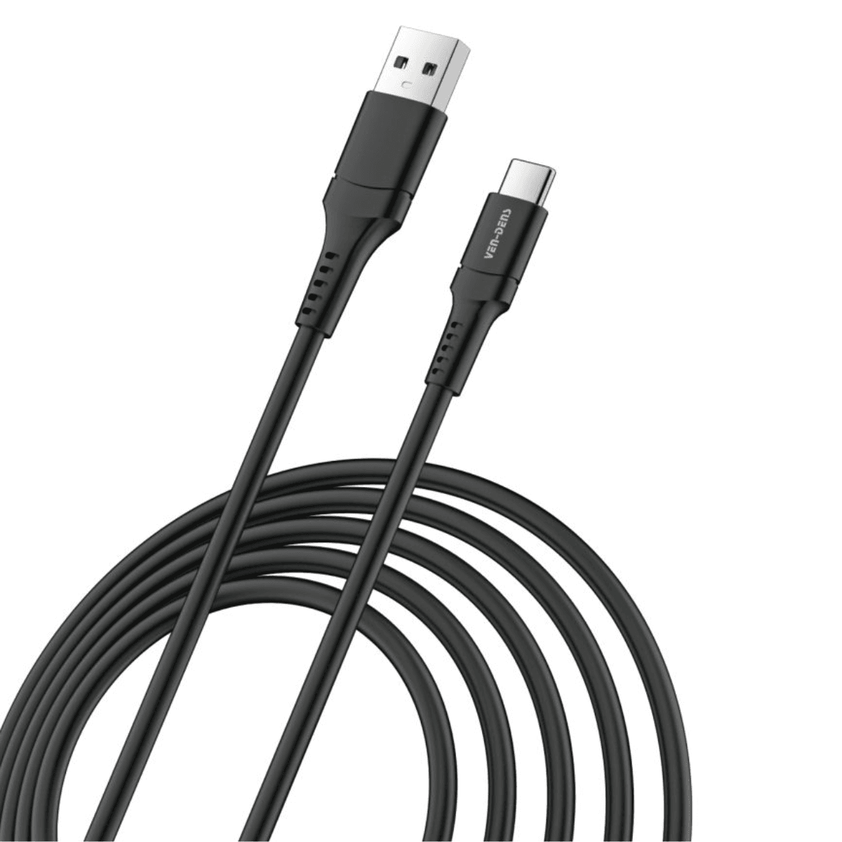 Data Sync & Fast Charging USB A to Type-C Cable – Durable, Heat-Resistant, and Reliable | VD-DCE03 - Image 1
