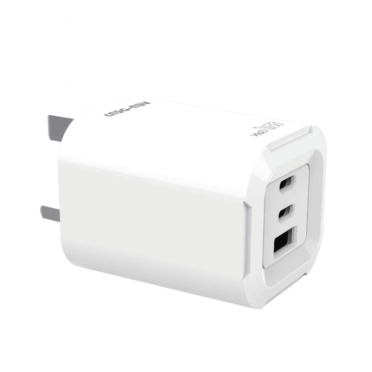 65W GaN Charger USB & Type-C 3-in-1 Multi-Port Folding Plug (SP-TC83AG) – Smart, Fast, and Versatile | SP-TC 83 AG - Image 1