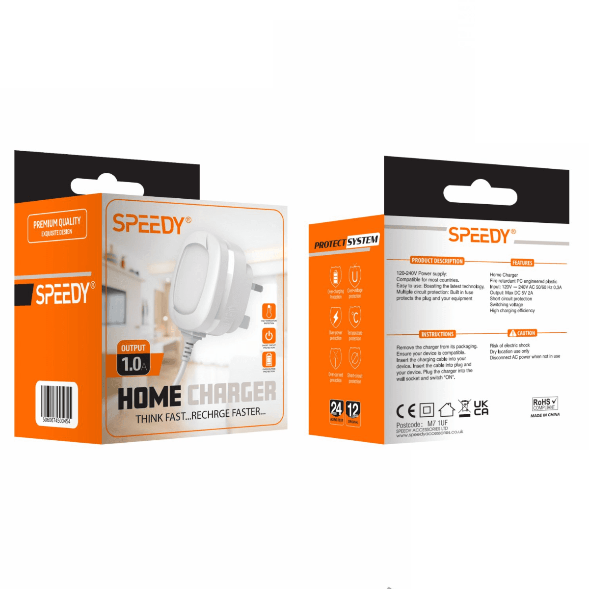 Type-C Mains Charger 1A – Premium Quality, Safe, and Travel-Ready | SP TC56A 1A (TYPE C) - Image 2