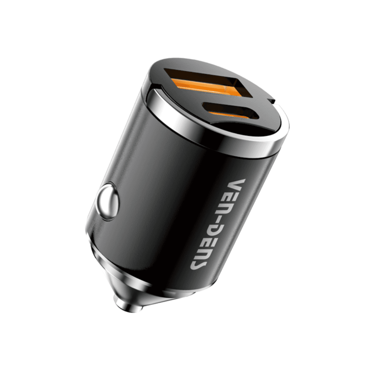 48W Dual Port QC + PD Car Charger – Fast, Safe, and Versatile | VD-CC019 - Image 1