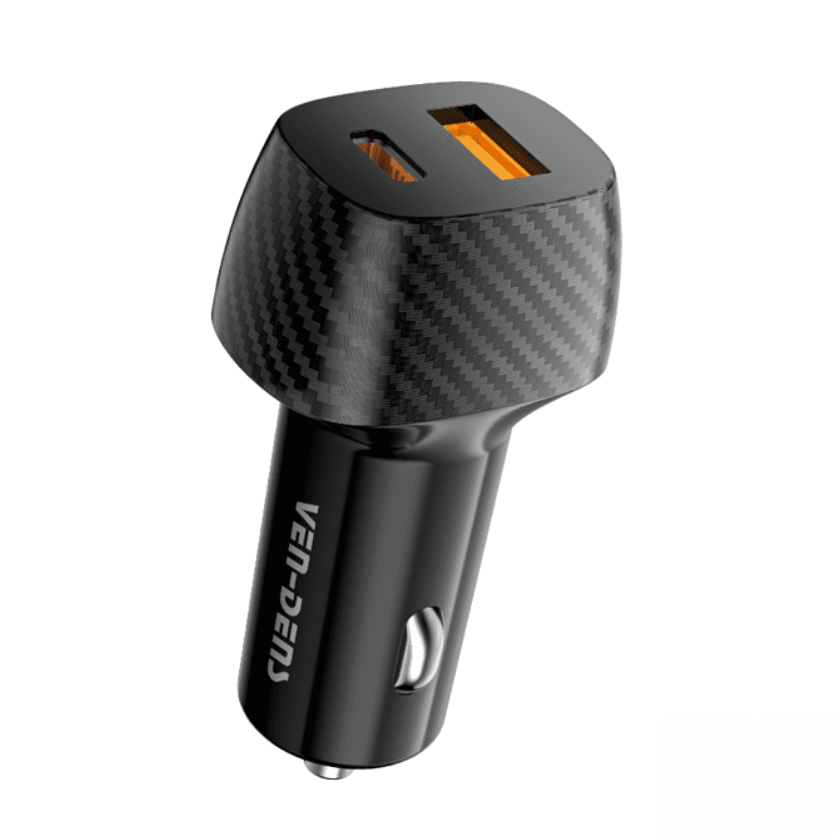 48W Dual Port Powerful Car Charger – Fast, Safe, and Versatile | VD-CC022 - Image 1