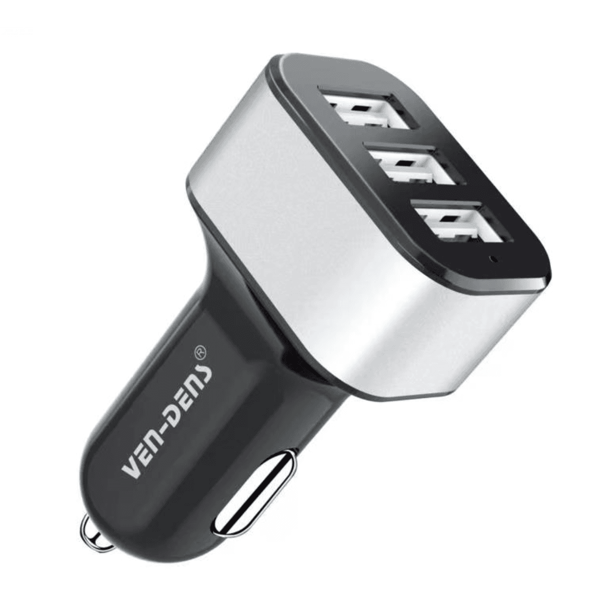 3-Port Car Charger – High-Efficiency, Safe, and Multi-Device Compatible | VD-CC007 - Image 1