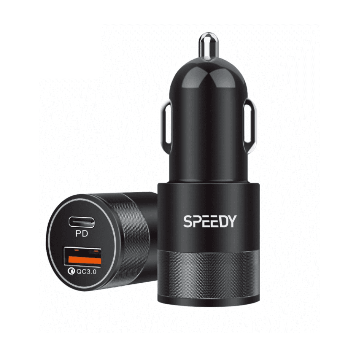PD + QC3.0 USB Car Charger (SP-C01) – High-Efficiency, Smart, and Reliable Charging | SP-C01 - Image 1