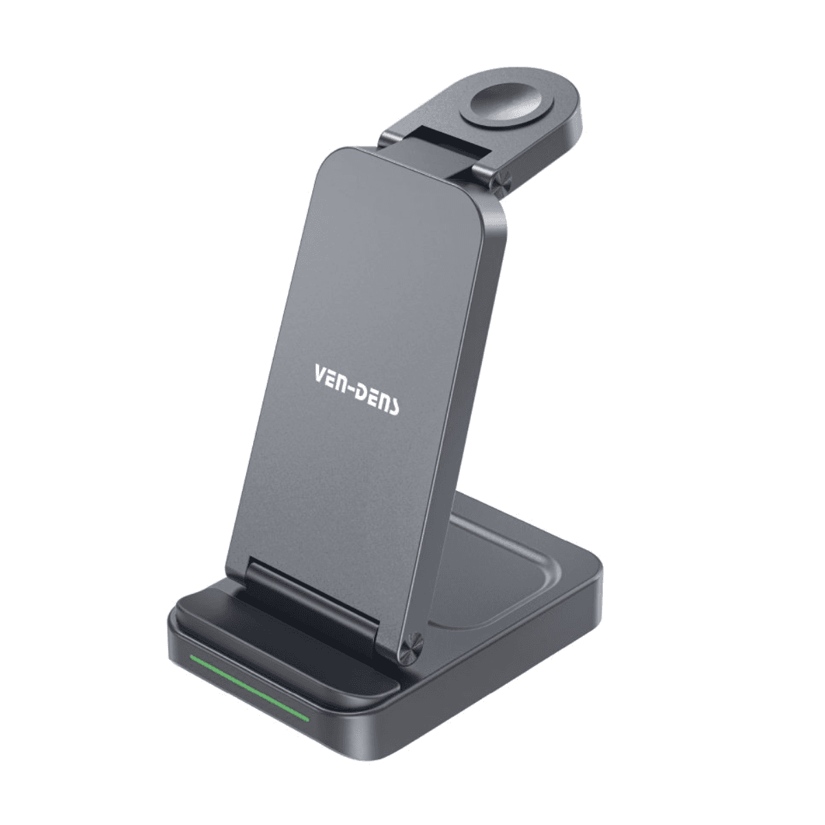 15W 3-in-1 Magnetic Wireless Charger (Model WLC015) – Fast and Convenient Charging for All Your Devices | VD-WLC015 - Image 1
