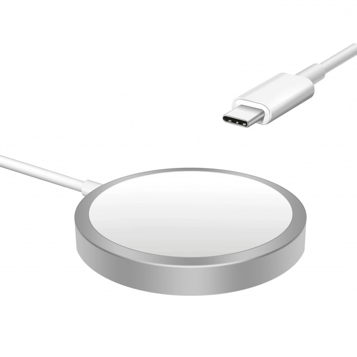 15W Wireless MagSafe Charger – Compact, Lightweight, and Fast Charging Solution | VD-0329 - Image 1