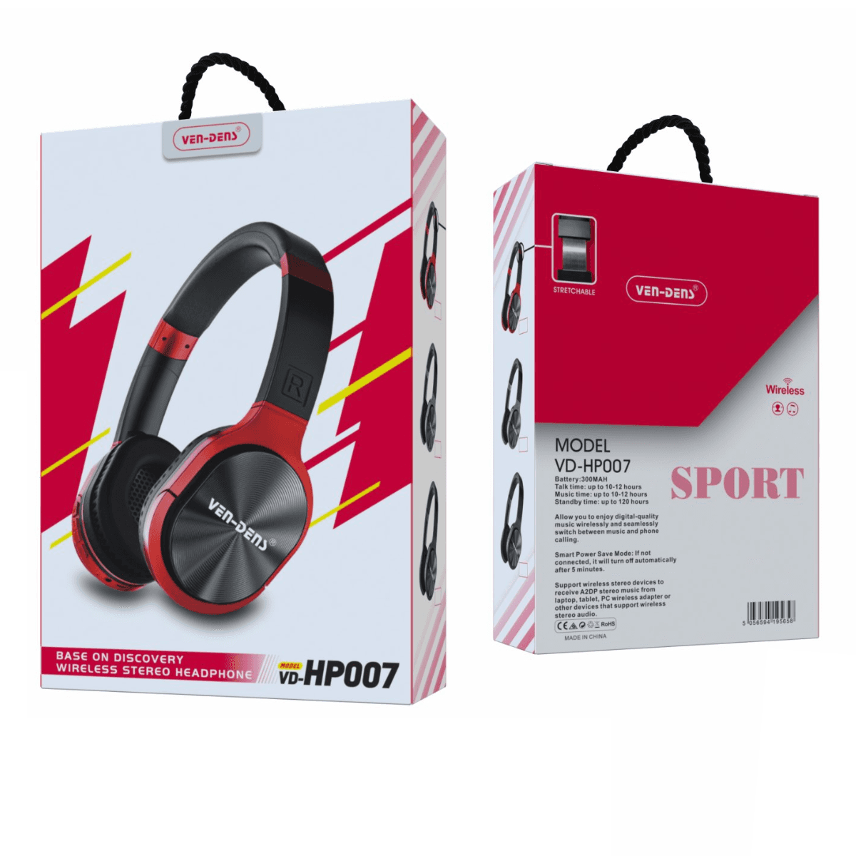 Gaming Headset Wireless – Immersive Sound & All-Day Comfort for Gamers | VD-HP007 - Image 2