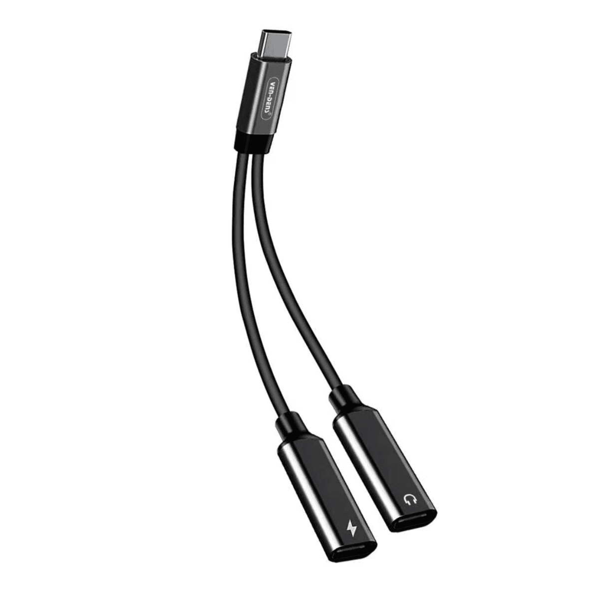 USB-C Audio Adapter and Charger – Hi-Res Sound & Fast Charging | VD-ADP014 - Image 1