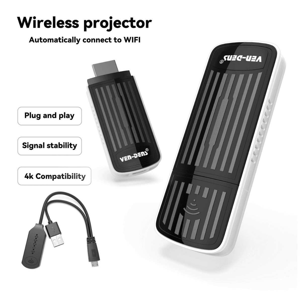 Wireless Wi-Fi HDMI Adapter for Smartphones, Laptops, HDTVs, and More | VA-ADP001 - Image 3