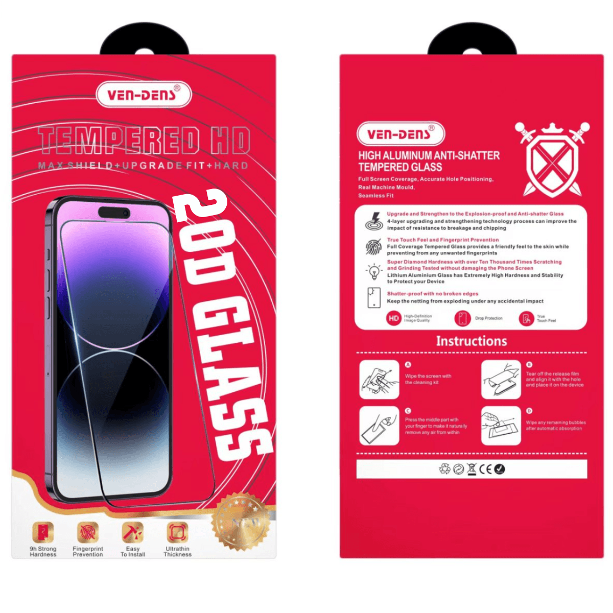 Apple iPhone 6 Plus (20D) Tempered Glass Screen Protector – Ultimate Protection & Clarity - Image 2