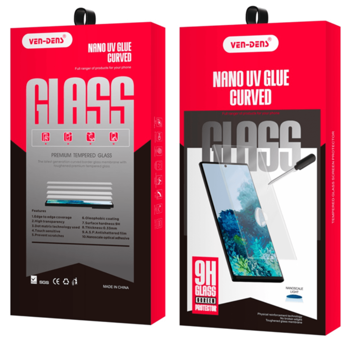 Apple iPhone XS Max UV Tempered Glass Screen Protector – 9H Hardness, Edge-to-Edge Protection, Ultra HD Clarity - Image 2