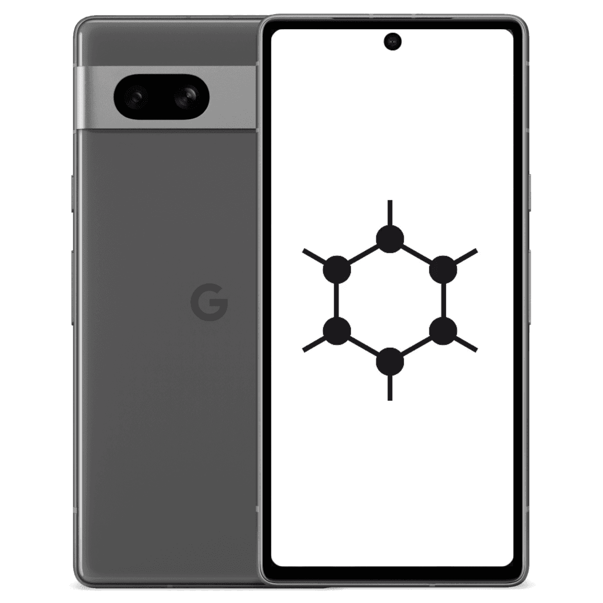 Google Pixel 7a GrapheneOS - Unlocked  - Excellent-Charcoal (#2a2a2b)-128GB 1