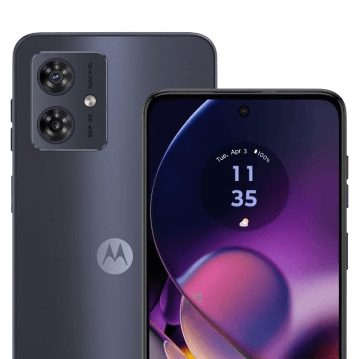 Motorola Moto G54 - Unlocked - Excellent-Midnight-Blue (#444857)-256GB 3