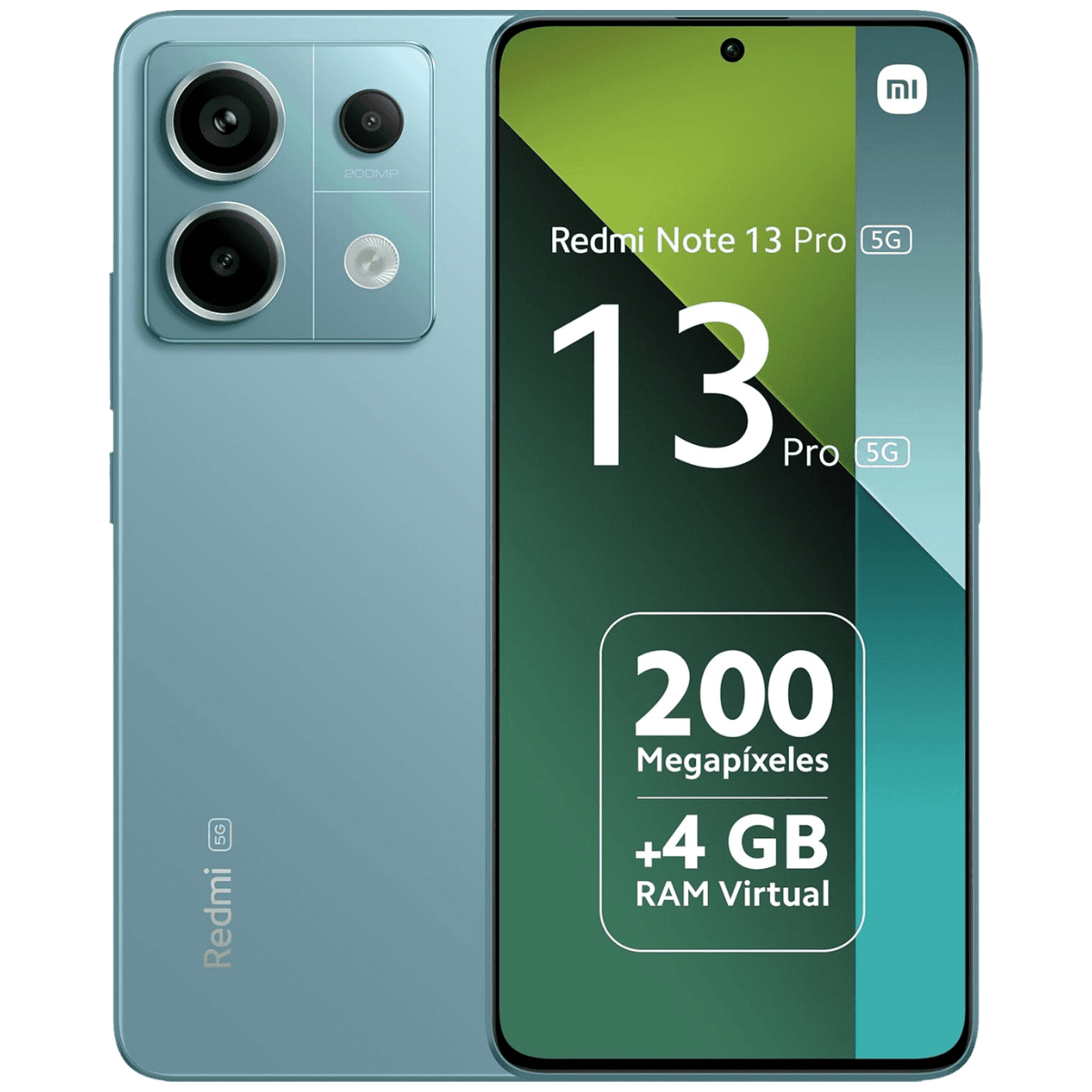 Xiaomi Redmi Note 13 Pro - Unlocked - Excellent-Ocean-Teal (#9dc7d1)-256GB 1