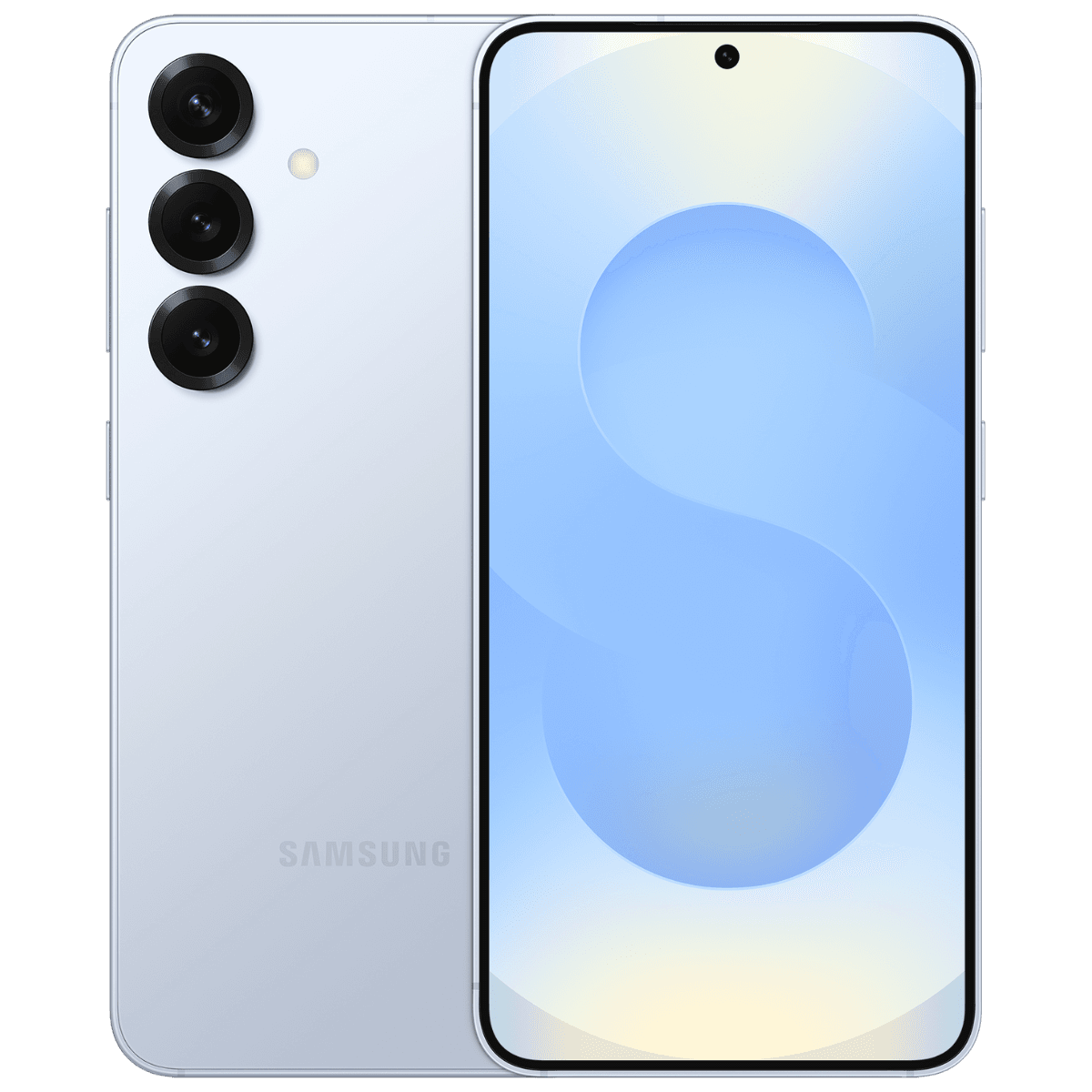 Samsung Galaxy S25 - Unlocked - Excellent-Icy-Blue (#c5cddb)-256GB 3