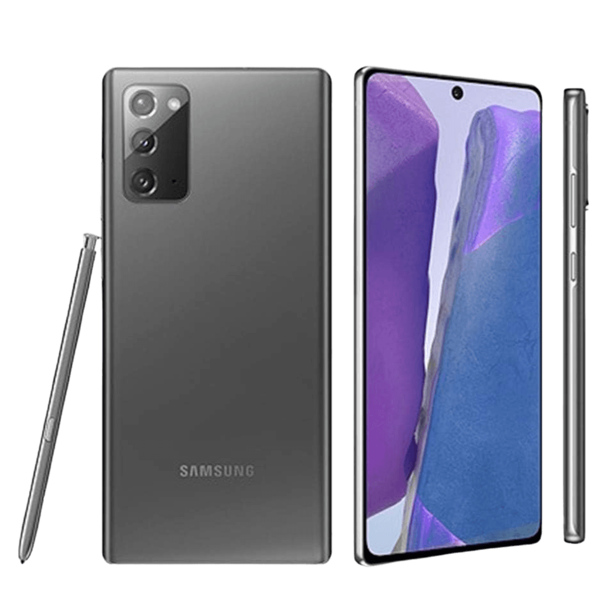 Samsung Galaxy Note 20 5G - Unlocked - Excellent-Mystic-Gray (#8c8c8c)-256GB 2