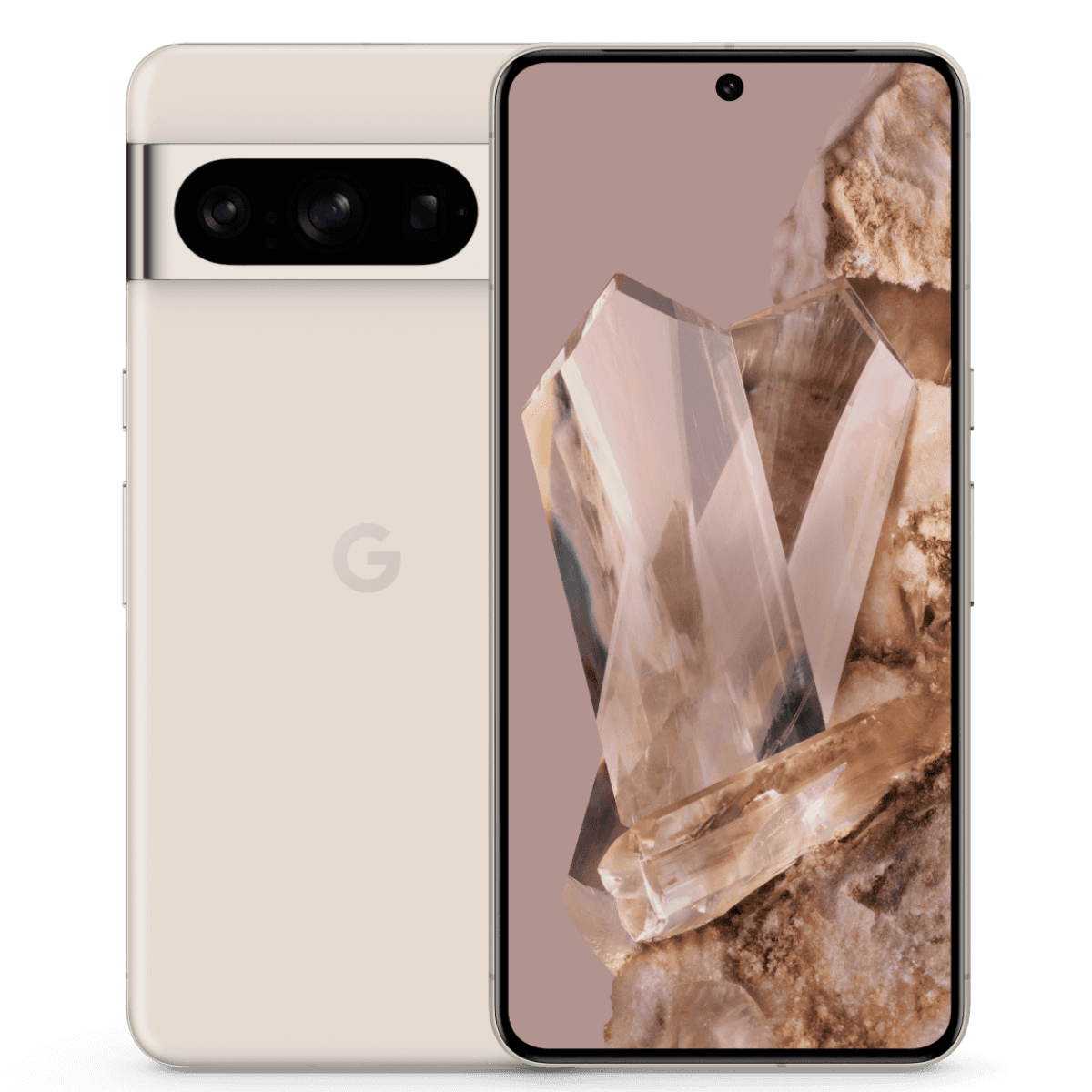 Google Pixel 8 Pro - Unlocked - Excellent-Porcelain (#e8e0d5)-128GB 1