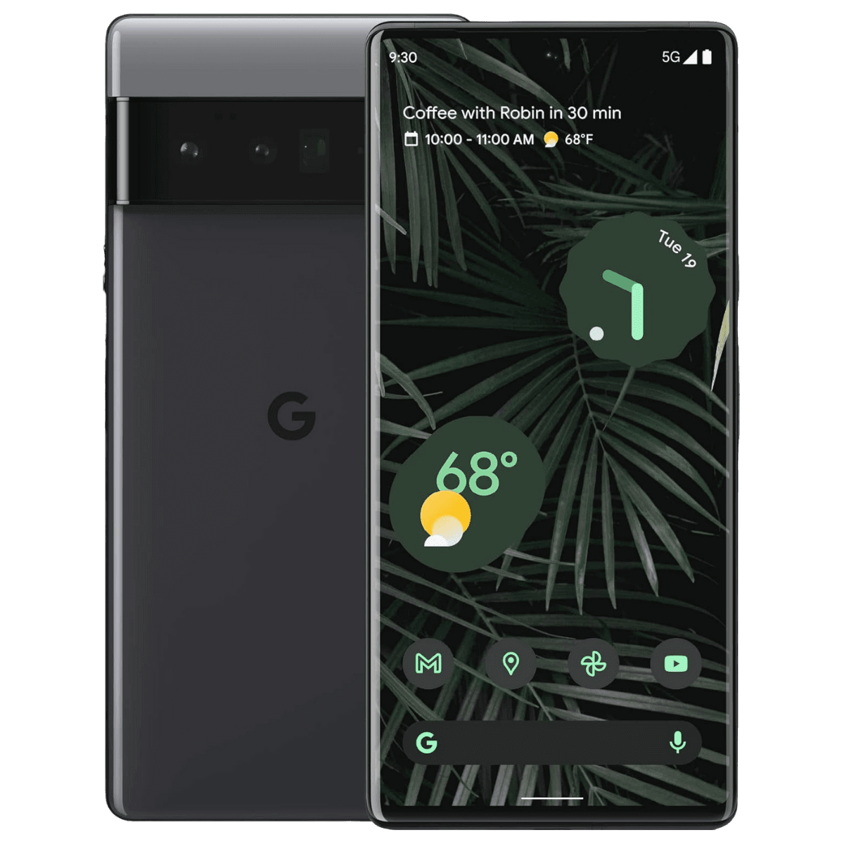 Google Pixel 6 Pro - Unlocked - Excellent-Stormy-Black (#424447)-128GB 1