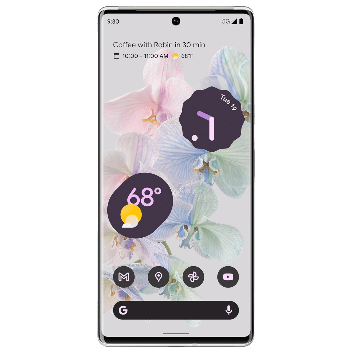 Google Pixel 6 Pro - Unlocked - Excellent-Cloud-White (#f2eee9)-128GB 2