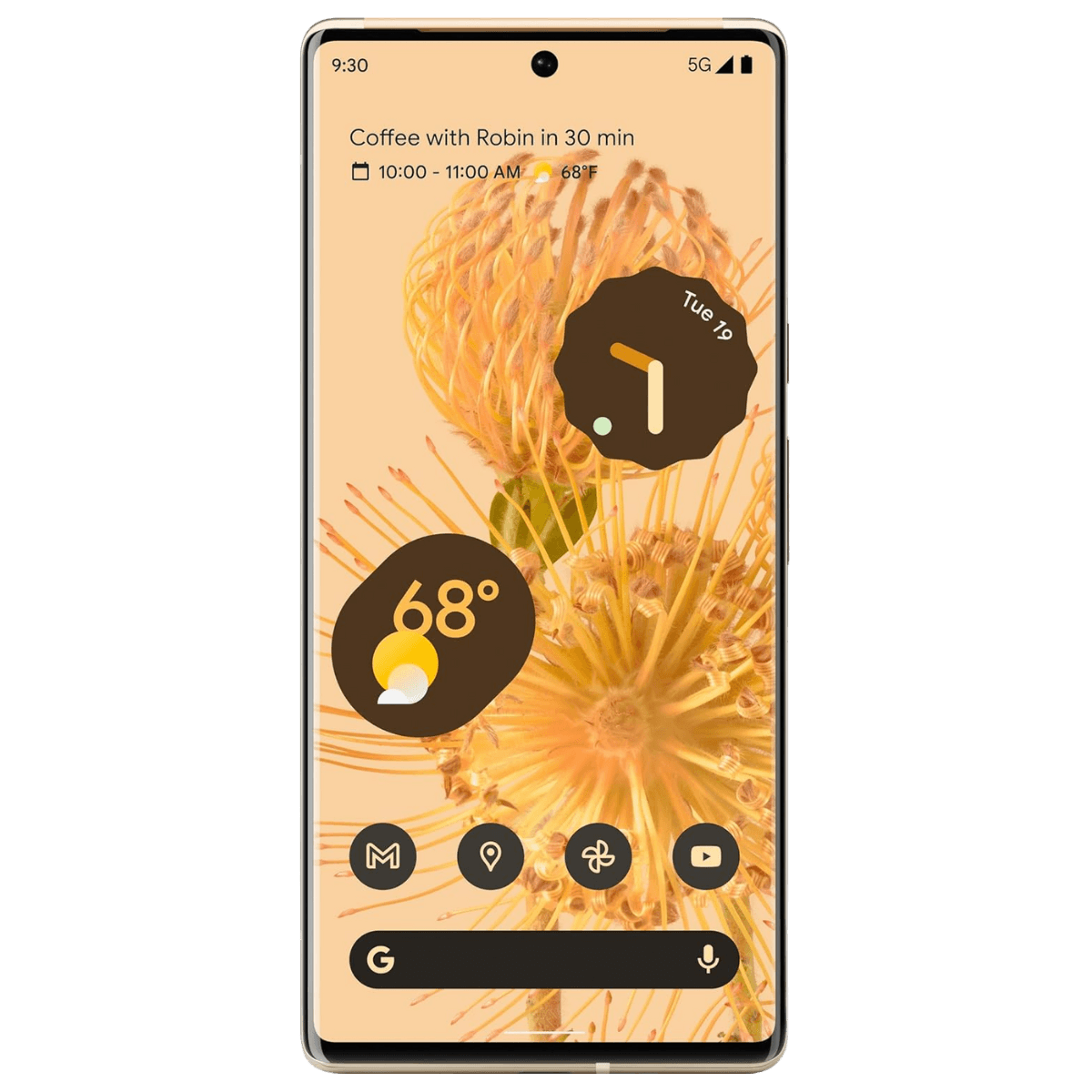 Google Pixel 6 Pro - Unlocked - Excellent-Sorta-Sunny (#fffee6)-128GB 2
