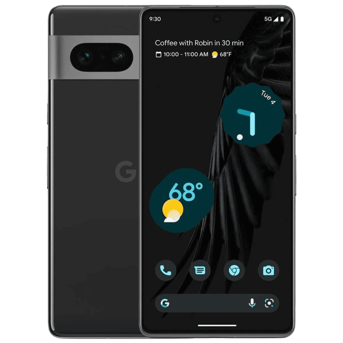 Google Pixel 7 - Unlocked - Excellent-Obsidian (#212121)-128GB 1