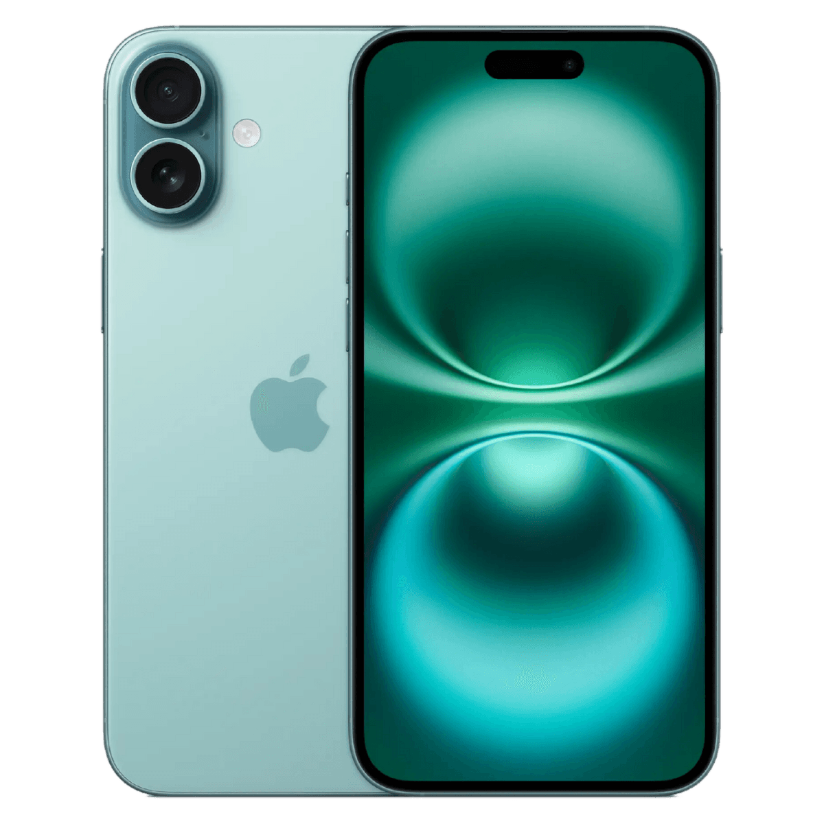 Apple iPhone 16 - Unlocked - Excellent-Teal (#9fc4c4)-128GB 1