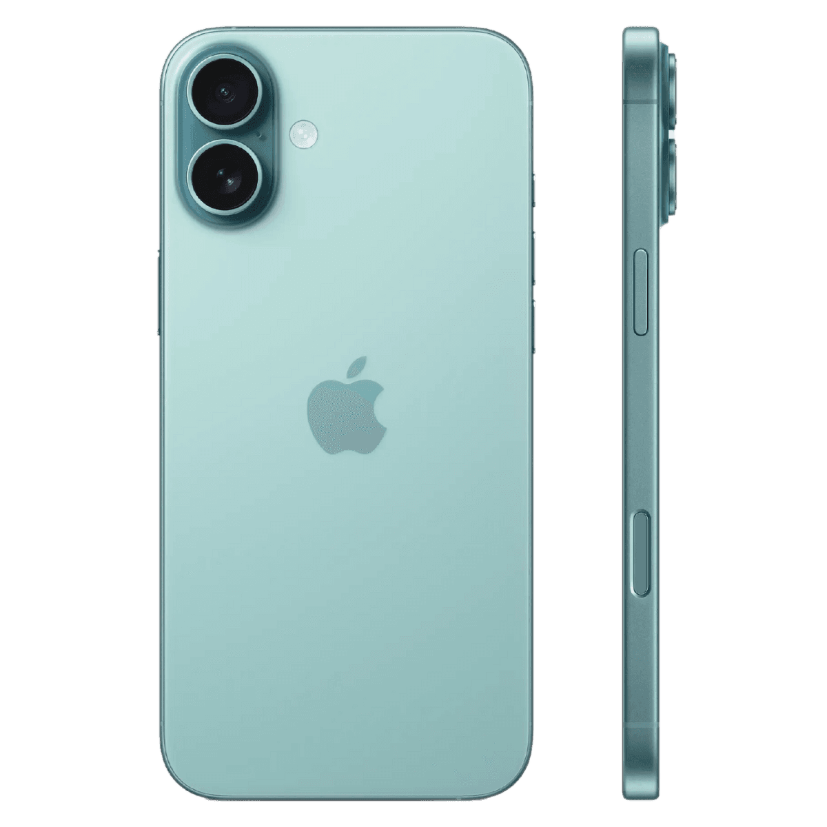 Apple iPhone 16 - Unlocked - Excellent-Teal (#9fc4c4)-128GB 2