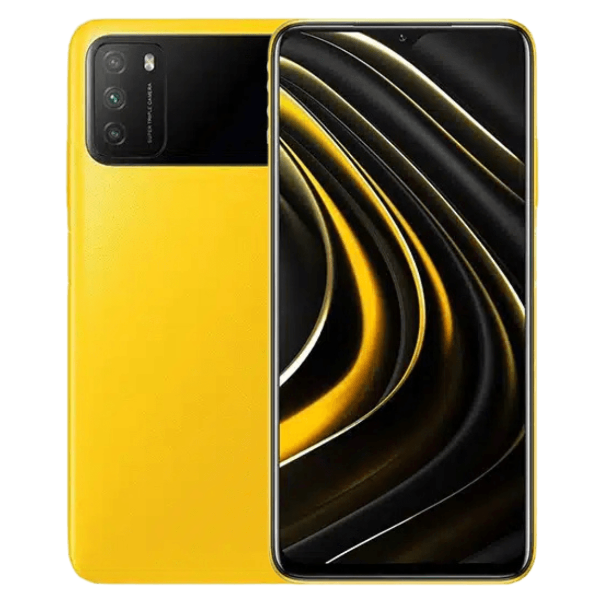 Xiaomi Poco M3 - Unlocked - Excellent-Poco-Yellow (#fac919)-64GB 1
