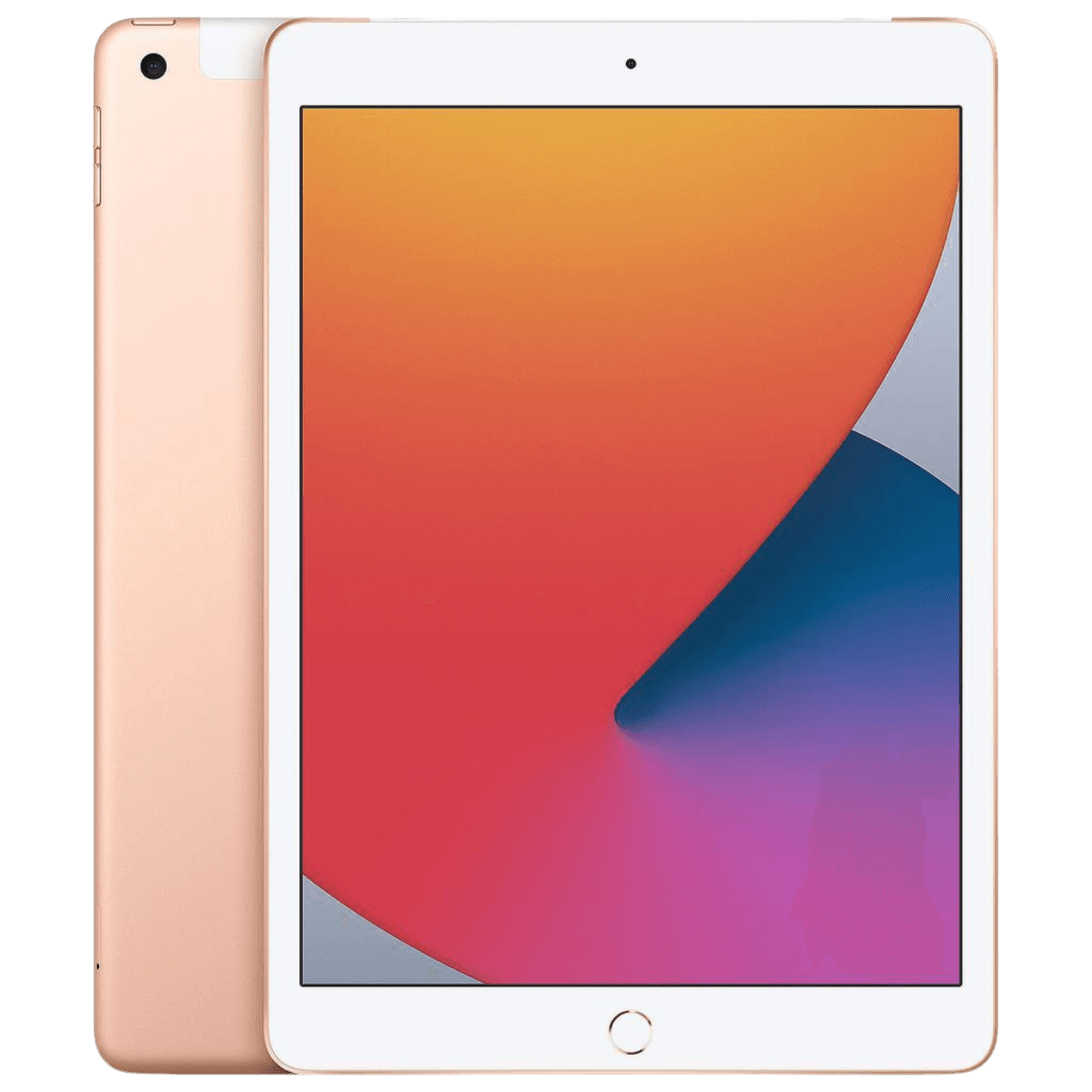 Apple iPad 8th Generation (2020) - Cellular - Fair-Gold (#f0c105)-32GB 1