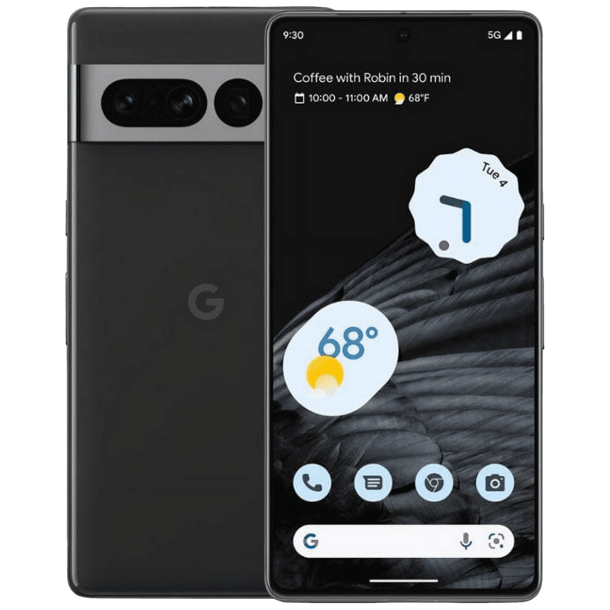 Google Pixel 7 Pro - Unlocked - Excellent-Obsidian (#212121)-128GB 1