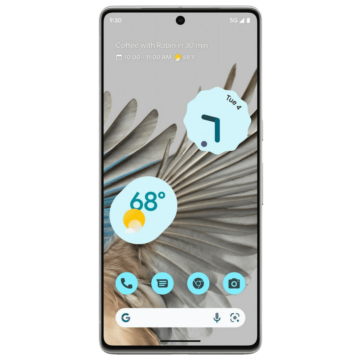 Google Pixel 7 Pro - Unlocked - Excellent-Snow (#f7f7f7)-128GB 3