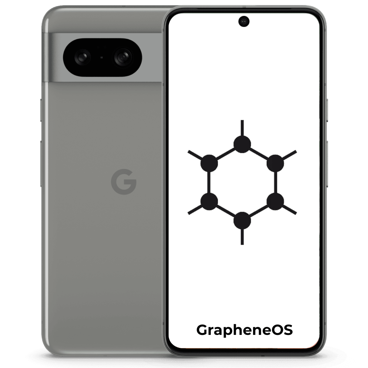 Google Pixel 8 Graphene OS - Unlocked - Good-Hazel (#868782)-128GB 1