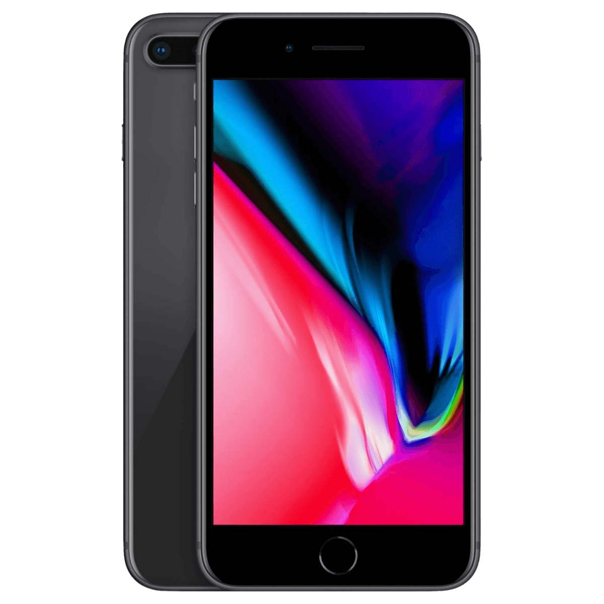 Apple iPhone 8 Plus - Unlocked - Excellent-Space-Gray (#87888c)-64GB 1