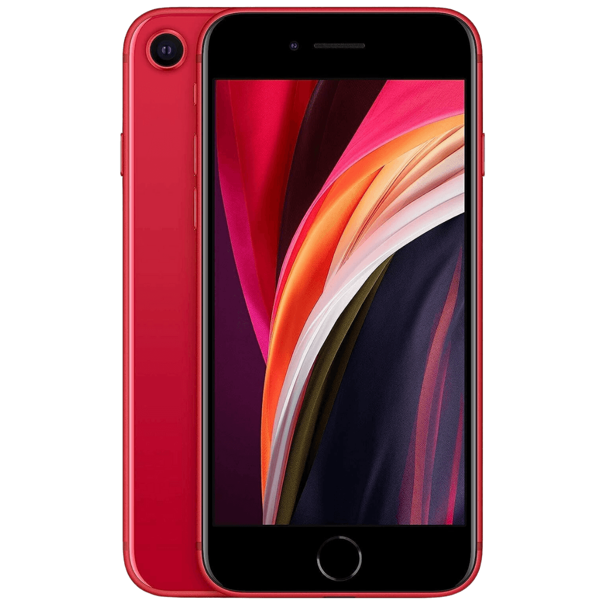 Apple iPhone SE 2020 - Unlocked - Excellent-Red (#d70909)-64GB 1