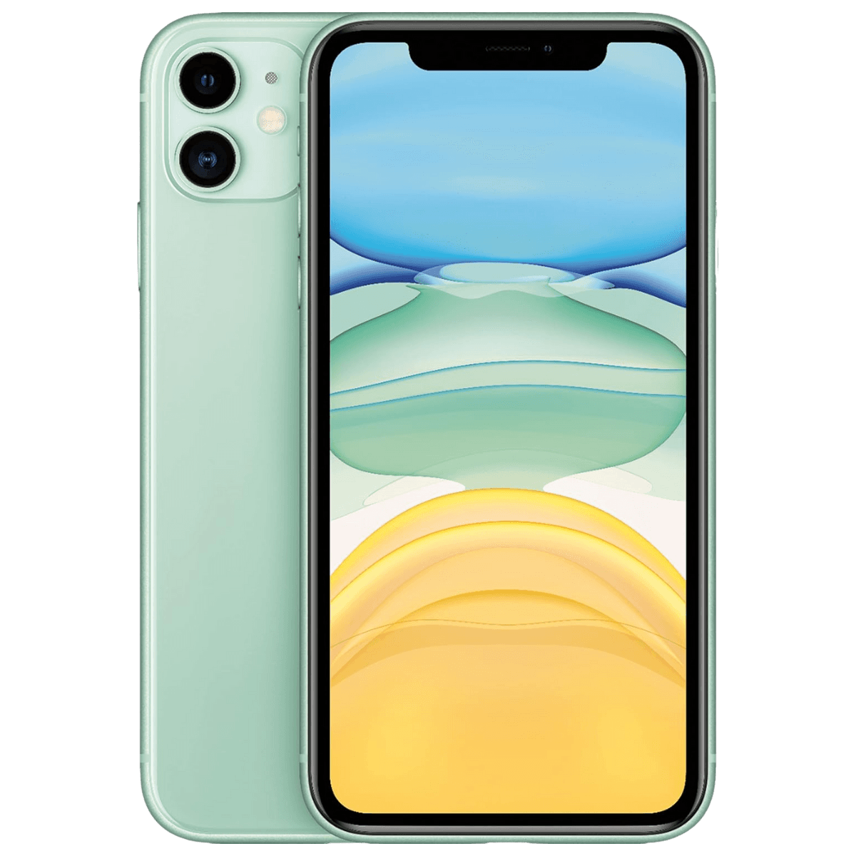 Apple iPhone 11 - Unlocked - Excellent-Green (#05e684)-64GB 1