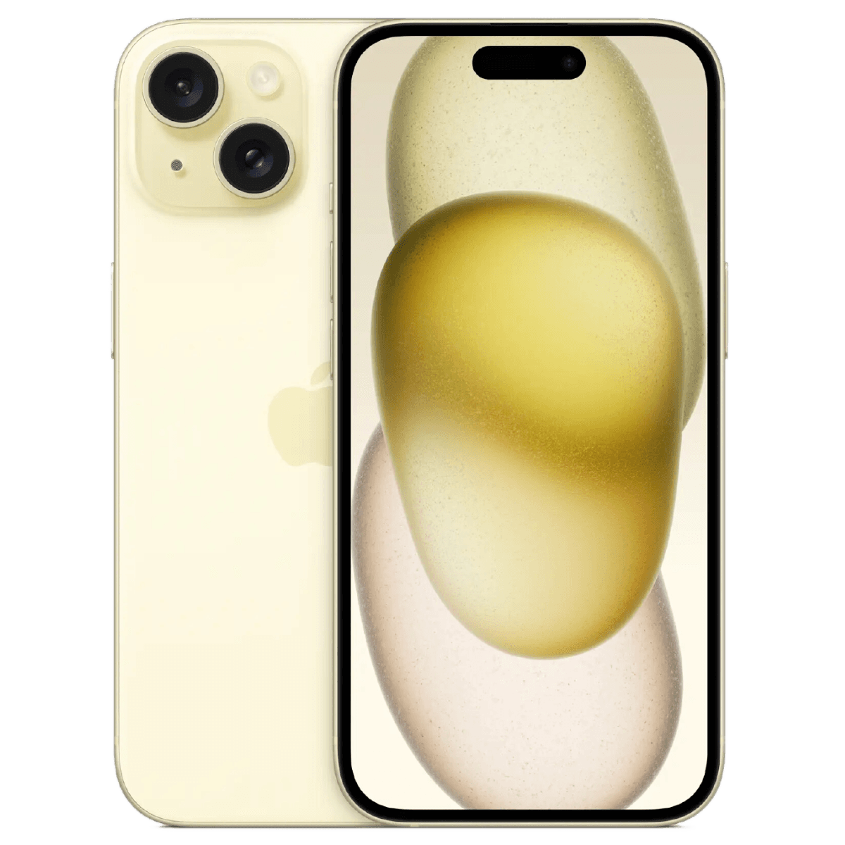 Apple iPhone 15 - Unlocked - Good-Yellow (#ffeea8)-128GB 3
