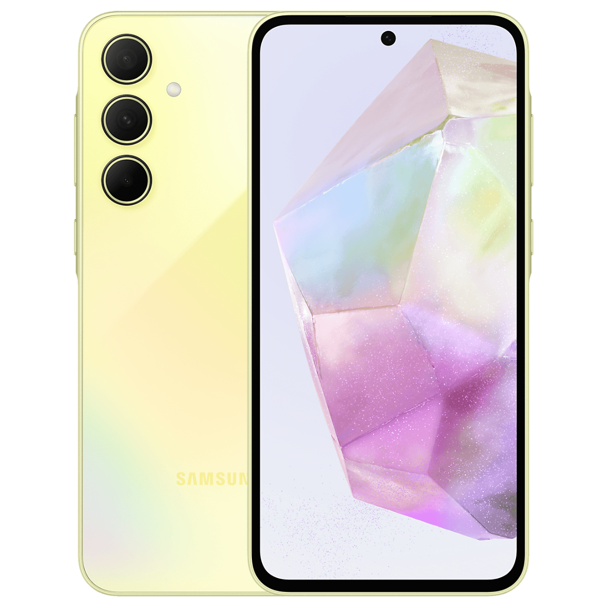 Samsung Galaxy A35 - Unlocked - Brand New-Lemon (#f5f2a9)-128GB 1