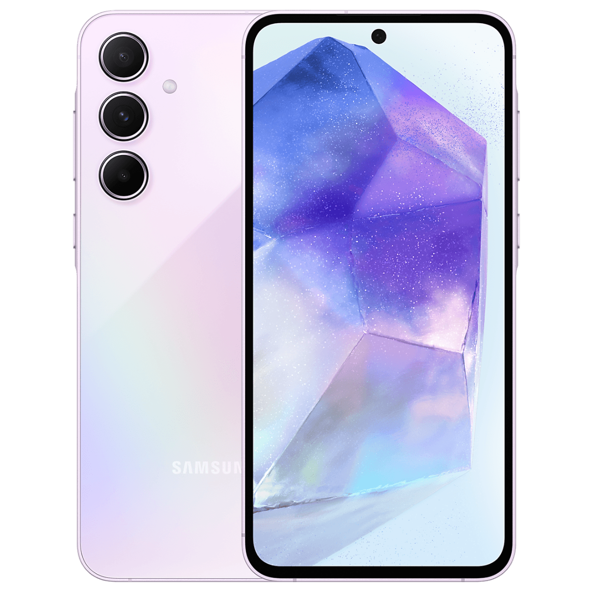 Samsung Galaxy A55 - Unlocked - Brand New-Lilac (#ecc7ff)-256GB 1