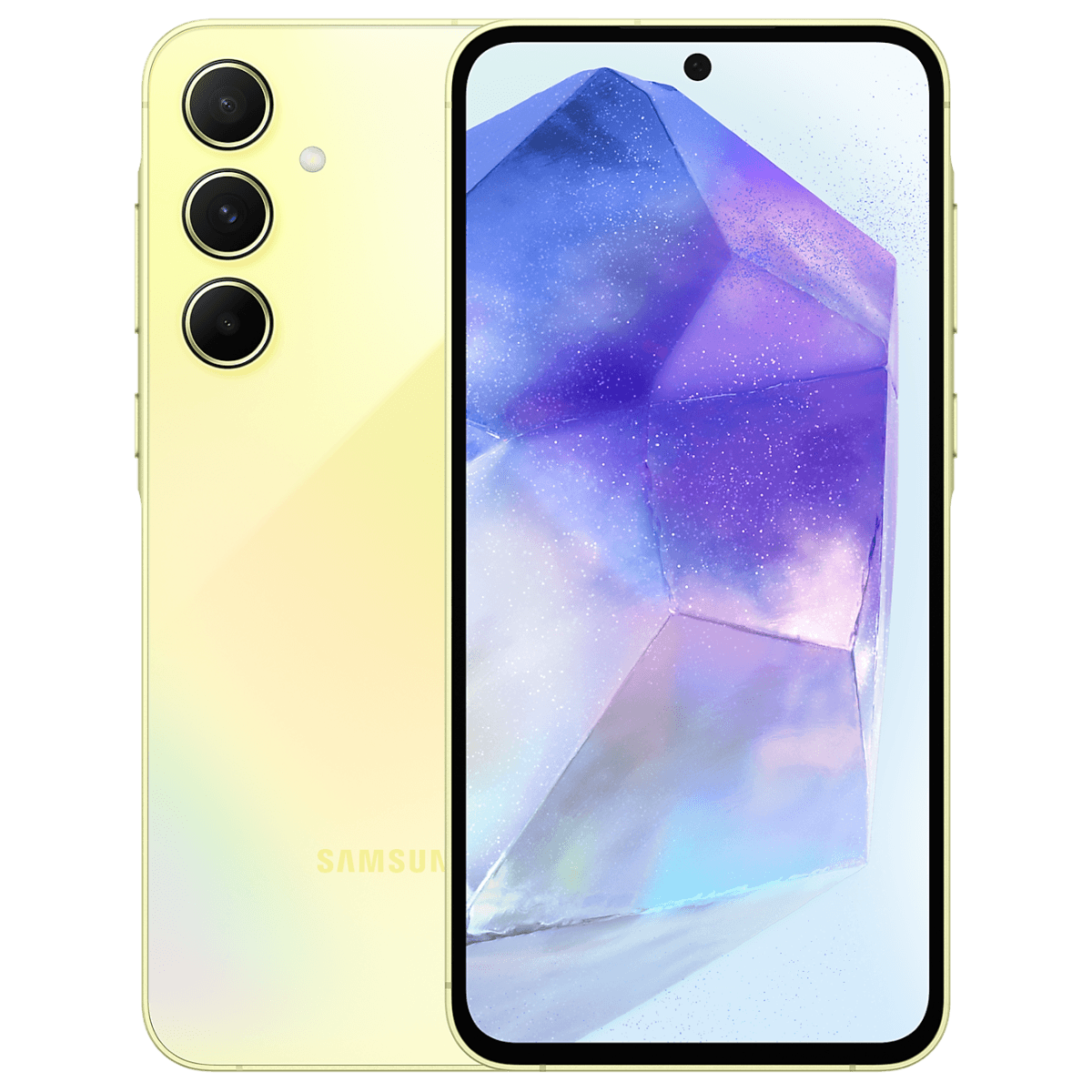 Samsung Galaxy A55 - Unlocked - Brand New-Lemon (#f5f2a9)-256GB 1