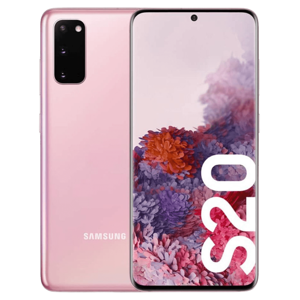 Samsung Galaxy S20 - Unlocked  - Excellent-Pink (#f28aad)-128GB 1