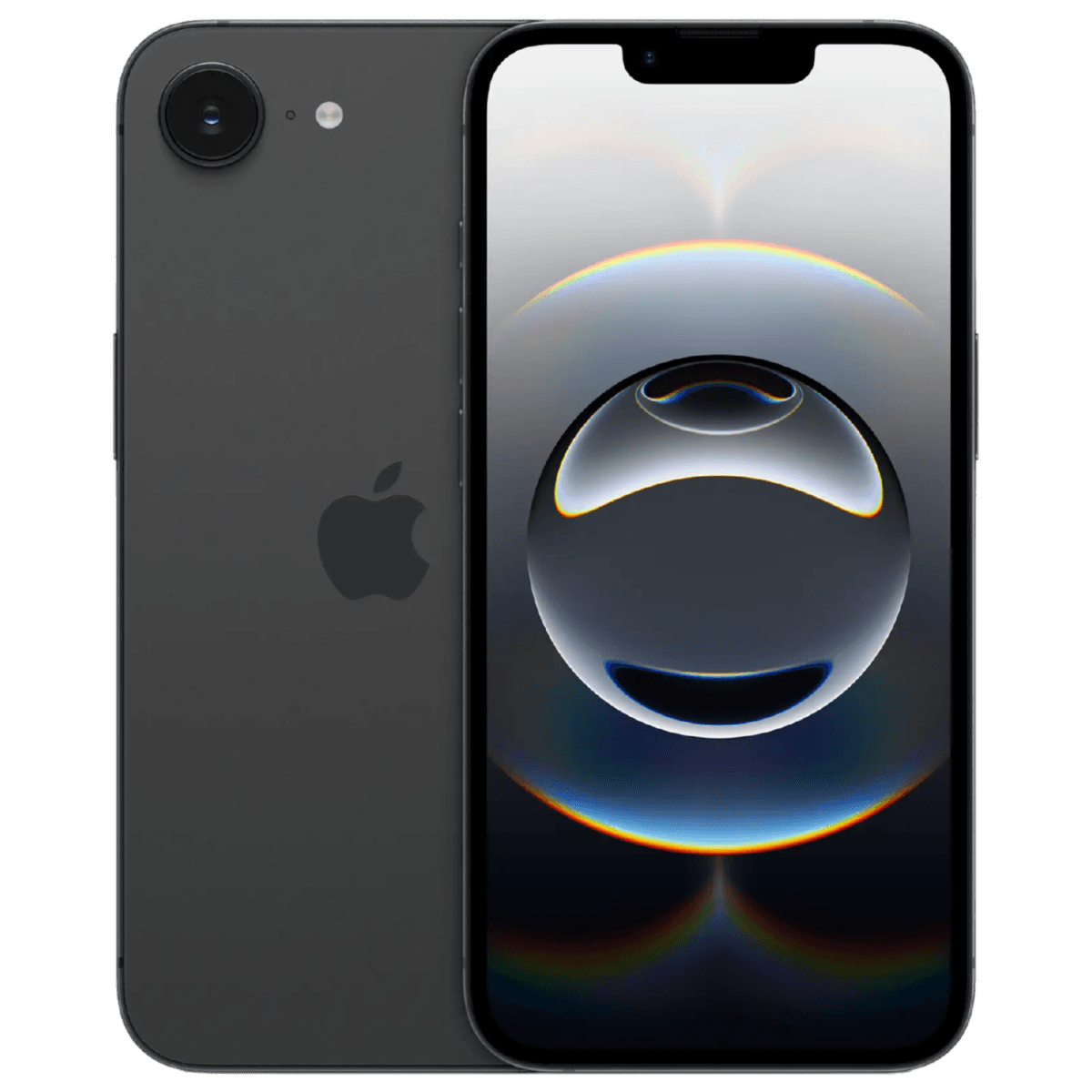 Apple iPhone 16e - Unlocked - Good-Black (#000000)-128GB 1