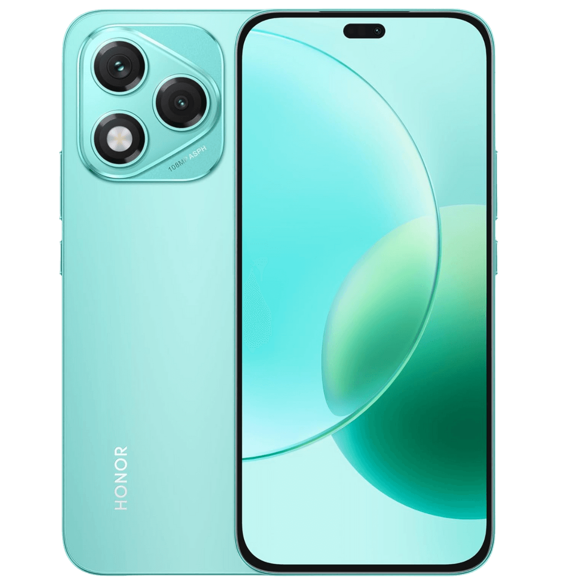 Honor 400 Lite - Unlocked - Excellent-Marrs-Green (#b4edea)-256GB 1