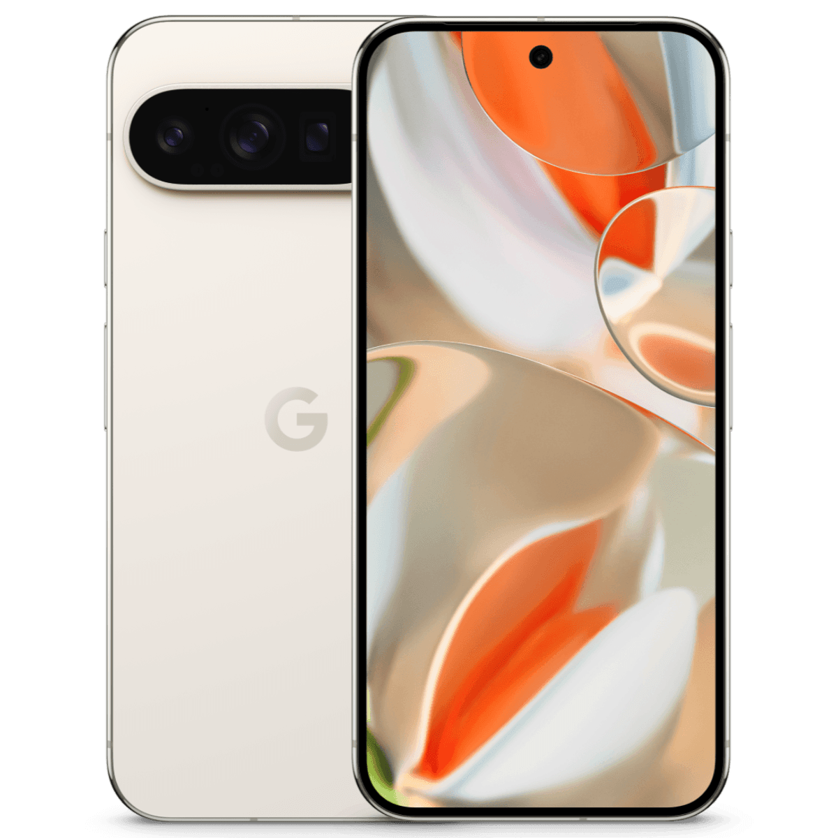 Google Pixel 9 Pro - Unlocked - Excellent-Porcelain (#e8e0d5)-128GB 1